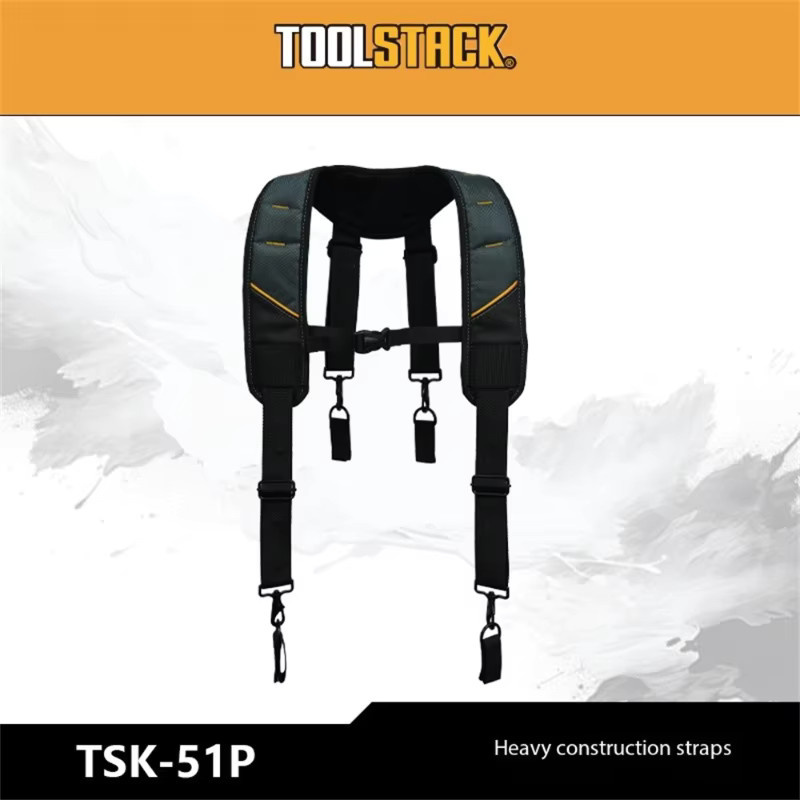 TOOLSTACK Verstellbare Schnalle mit starkem Arbeitsgürtel und Riemen aus verschleißfestem Oxford-Material für Konstruktionsgürtel oder Schultergurte - Bild 5