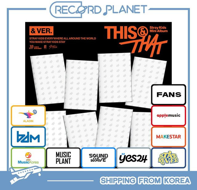 Stray Kids - THIS & THAT (& VER.) SET (STAR RIVER), CD - Bild 1