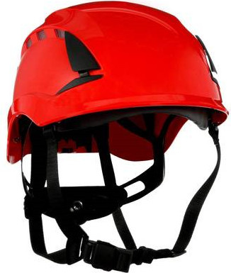 3M SecureFit X5005VE-CE Schutzhelm belüftet mit UV-Sensor in Rot nach EN 397, EN 12492 und EN 50365 - Bild 1