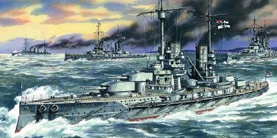ICM Grosser Kurfürst, German Battleship, WWI, Fahrzeuge, Grau - Bild 1