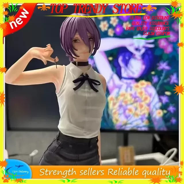 Bandai Chainsaw Man Reze Anime Figur aus PVC in Multicolor als Desktop Ornament und Sammlerstück - Bild 1