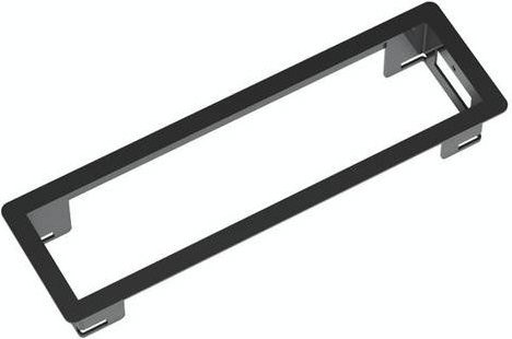 Bachmann 915.000 Einbaurahmen flush in Schwarz - Bild 1