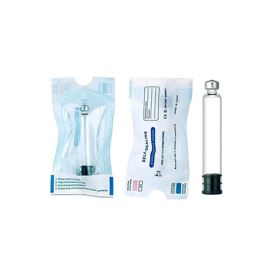 Leere Kartuschenflaschen aus Kunststoff, 3 ml, transparent, einzeln versiegelte Einweg-Ersatzhülsen für Stiftgeräte - Bild 2