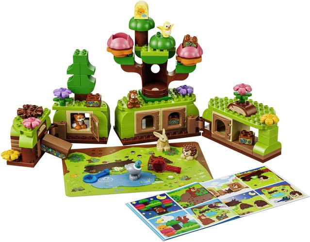 LEGO DUPLO Wald mit wilden Tieren Bauset ab 3 Jahren - Bild 3