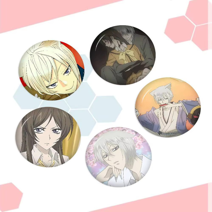 Mesuca Brosche, Anime Kamisama Love Kiss, Bunt, Rund - Bild 2