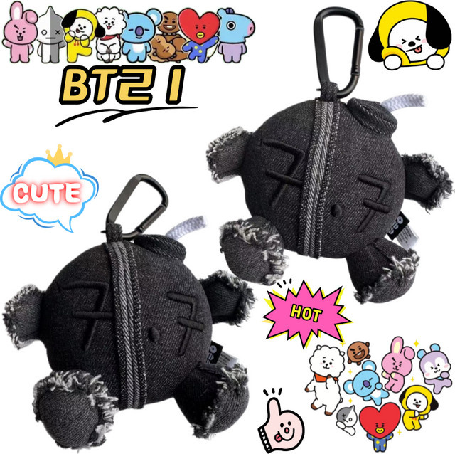 BT21 Schlüsselanhänger, Cartoon-Puppen-Anhänger, Unisex - Bild 1
