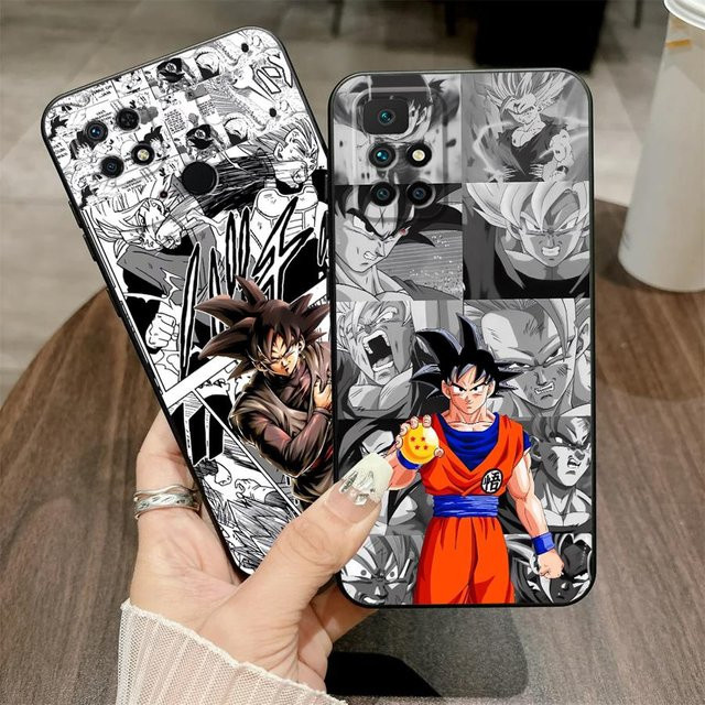 Dragon Ball Saiyajin Goku Handyhülle für Xiaomi Redmi K40 K80 Pro in Schwarz und Multicolour - Bild 1