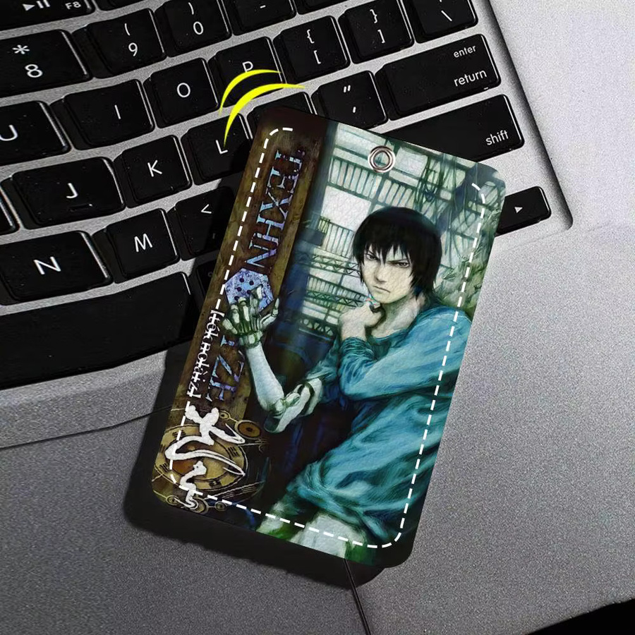 bilibili Kartenhalter Schlüsselanhänger, Leder - Bild 5