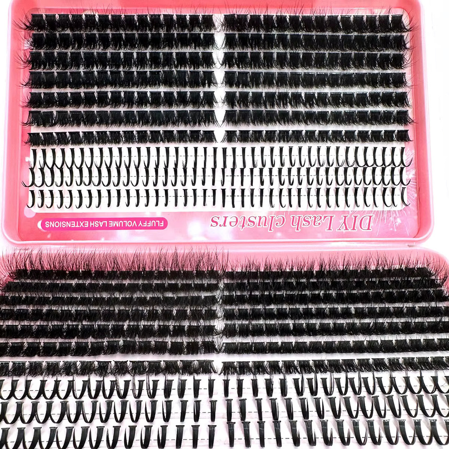 UMIRYAO Wimpernbüschel, Black, Unisex - Bild 6