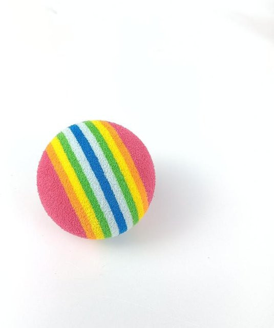 Yiran Furniture Katzenspielzeug Ball, Interaktives Katzen- und Hundespiel, weiß - Bild 1