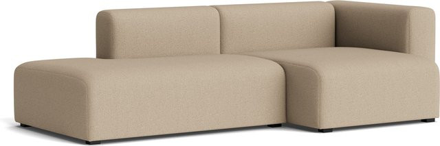 HAY Mags 2,5-Sitzer Sofa Kombination mit Armlehnen in Beige, Rechtsausrichtung - Bild 1