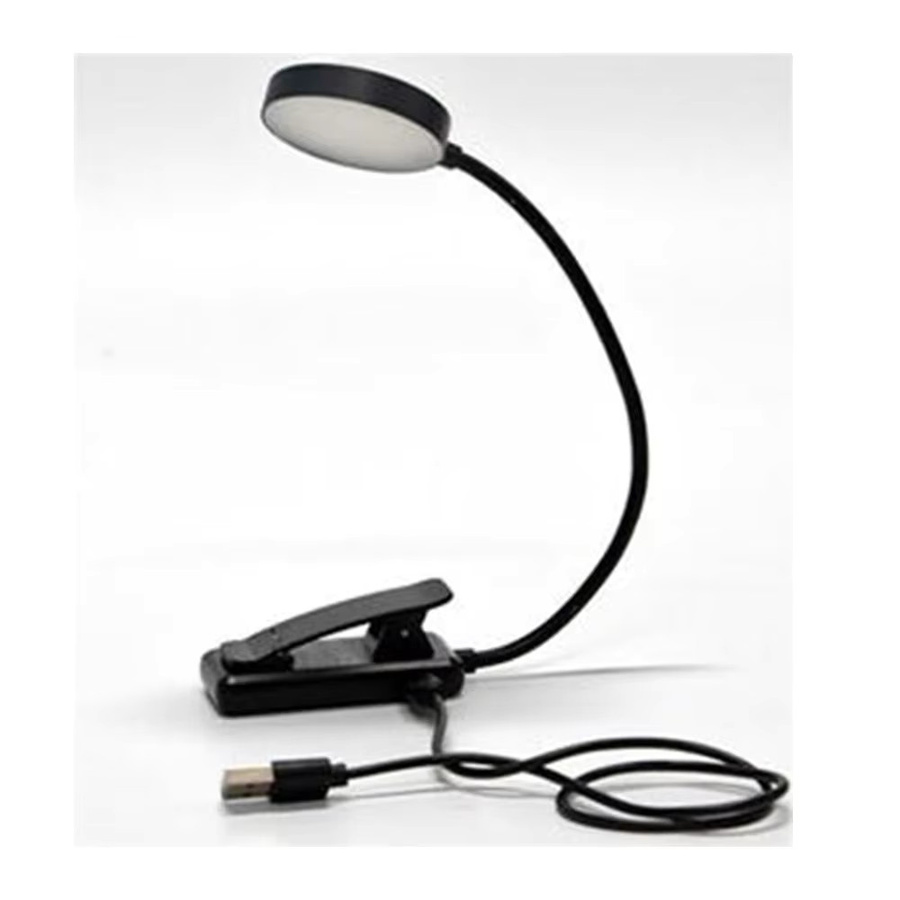 DBF Flexible Clip-On LED-Buchlampe in Schwarz mit Touch-Steuerung, dimmbar und USB-aufladbar - Bild 7