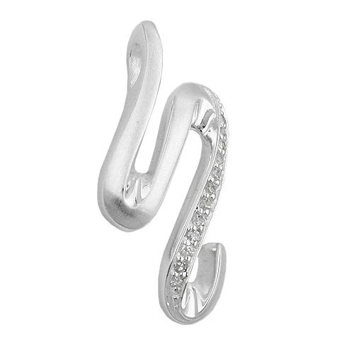 Colfem Anhänger 925 Silber, Zirkonia, matt, Unisex - Bild 1