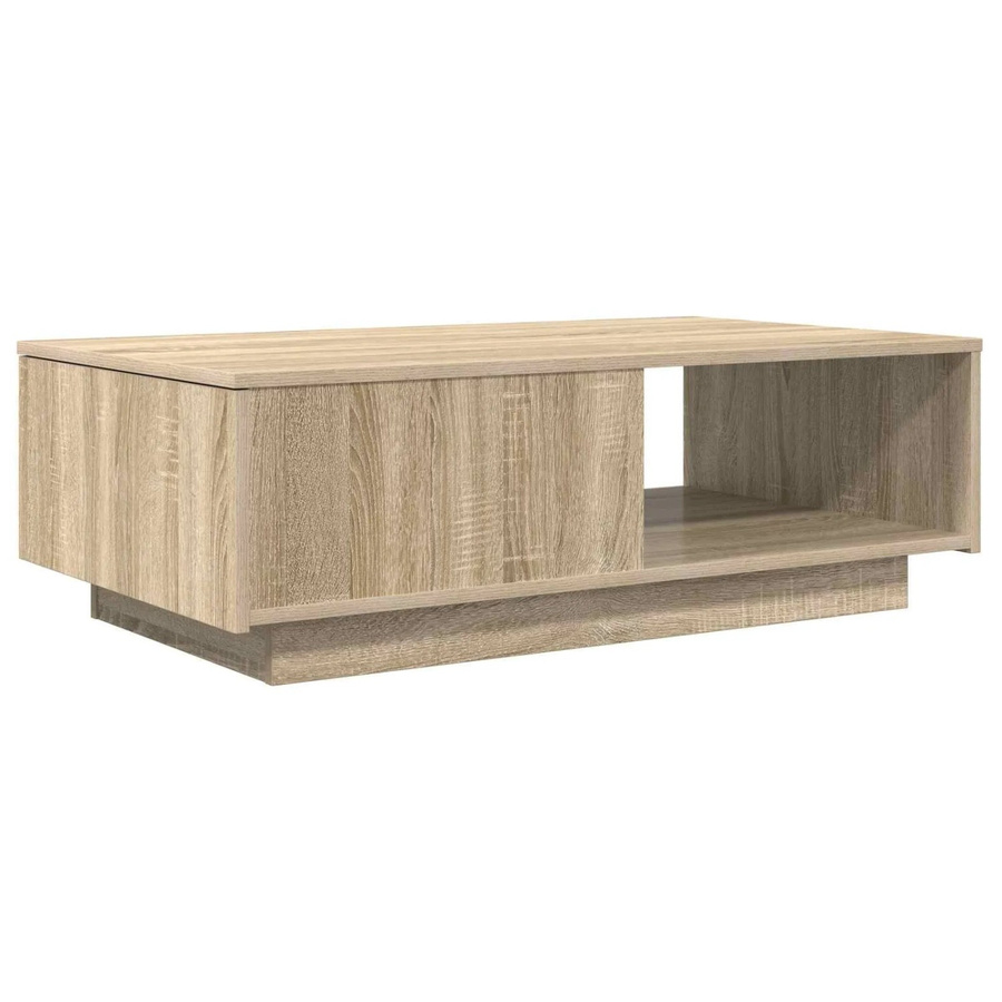 vidaXL Couchtisch modern in Sonoma-Eiche aus Holzwerkstoff, B/T/H: 95 x 55 x 31 cm - Bild 2
