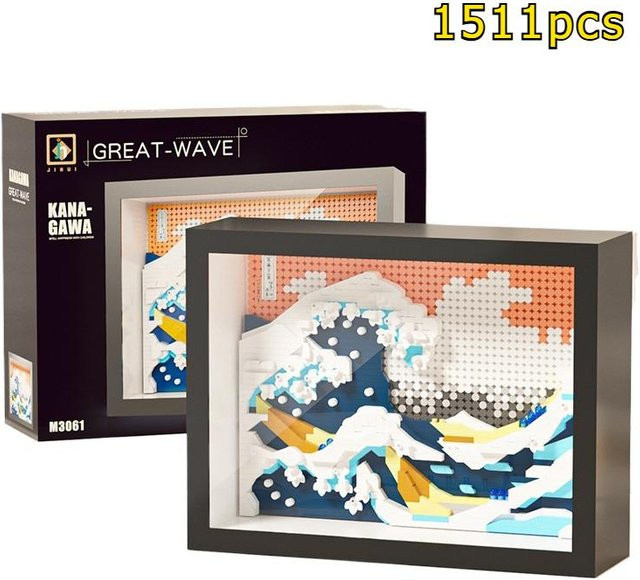 Wucifang Bags 3D Mini Van Gogh Bausteine Set, ab 6 Jahren - Bild 1