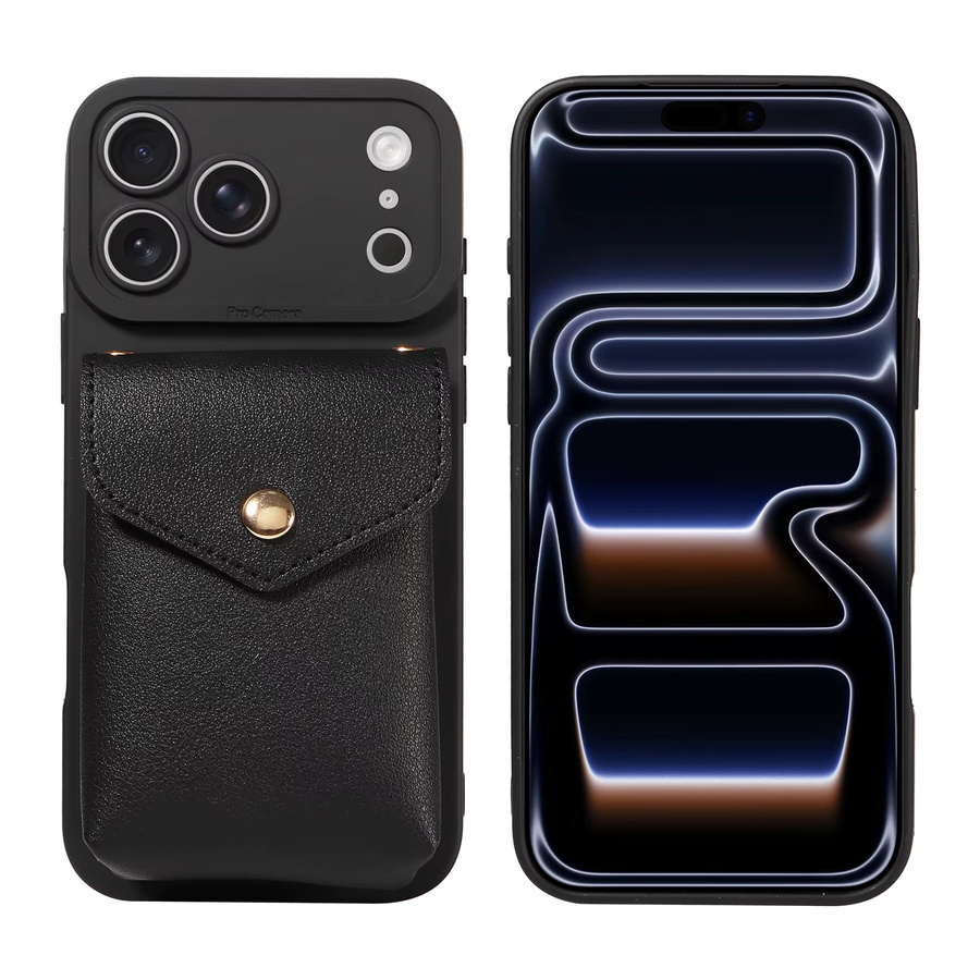 Kunstleder-Handyhülle für Samsung Galaxy S26 Ultra S25FE S24 S23 S22 S21 S20FE Plus/Ultra mit Standfunktion in Schwarz oder Rot - Bild 2
