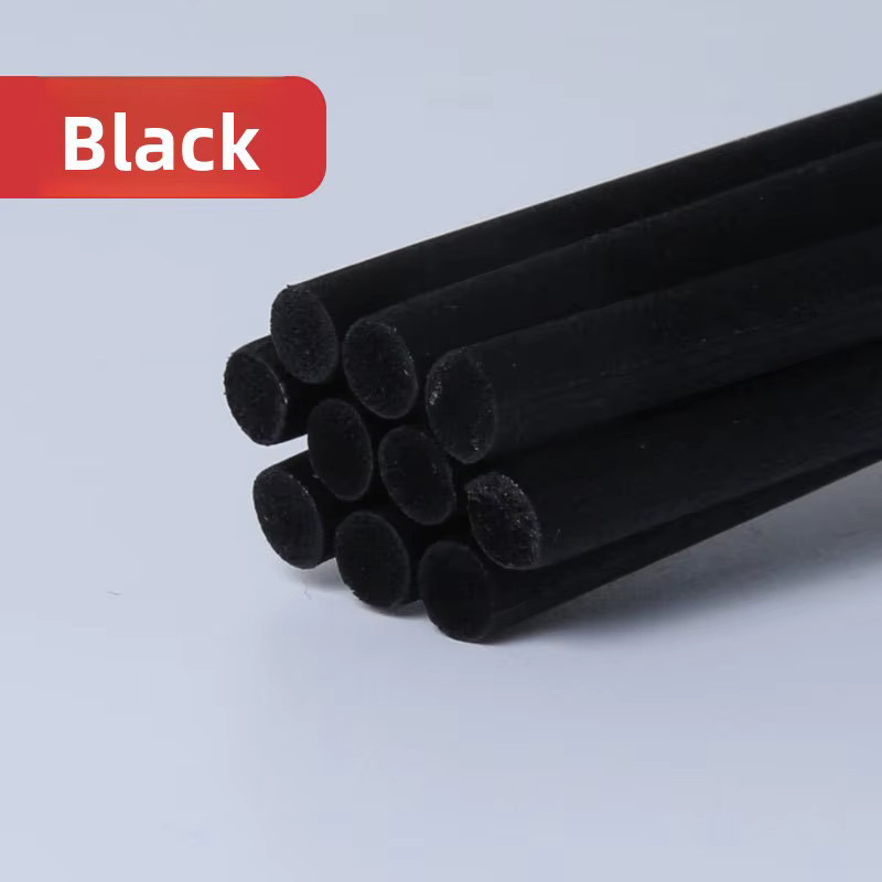 HDSAL Diffusorstäbchen aus schwarzem Faserrohr für Duftöle, 50 Stück pro Packung, Durchmesser: 0,3 cm, Länge: 20 cm - Bild 5
