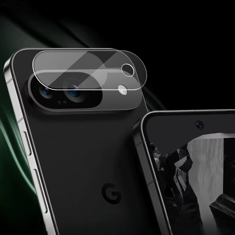 Transparente HD-Verstärkte Kameralinsen-Schutzkappen aus Vollglas für Google Pixel 11 10 9 Pro XL 9A 8 - Bild 4