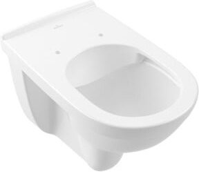 Villeroy & Boch Wand-WC VICARE Tiefspüler in Weiß mit D-Flush und waagerechtem Abgang, B: 36 cm, T: 59,5 cm - Bild 1