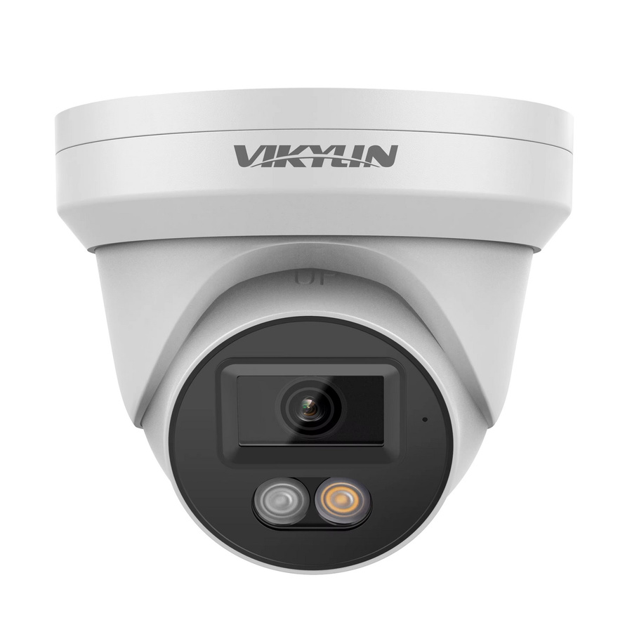 VIKYLIN 8MP 4K IP-Sicherheitskamera in Weiß mit intelligenter Dual-Light-Audiotechnik, Personen- und Fahrzeugerkennung, SD-Speicher, ONVIF und PoE, IP67 Schutzklasse - Bild 4