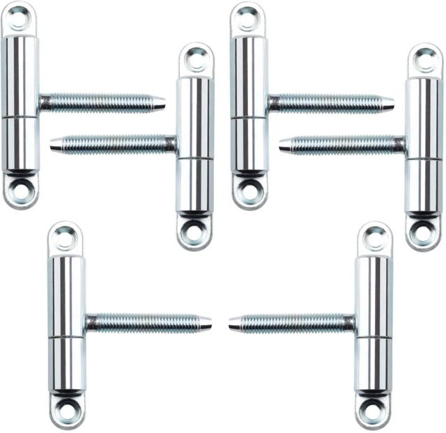 SO-TECH 6er Set Einbohrband verzinkt in Silber, B/H: 15 x 83 mm mit M8 x 50 mm Zapfen - Bild 1