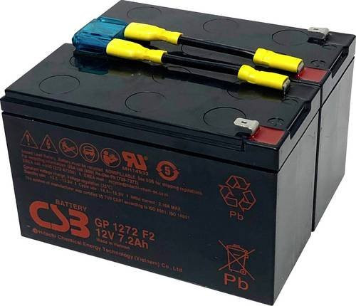 CSB Battery Akku-Set in Schwarz - Bild 1