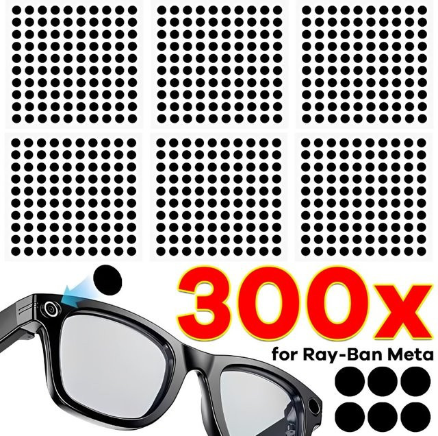 Ray-Ban Anti-Glare-Aufkleber, Black, 100–300 Stück - Bild 1