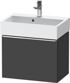 Duravit Waschtischunterschrank D-Neo Compact, wandhängend, Grau/Weiß, B/T/H: 58,4 x 37,2 x 44 cm - Bild 1