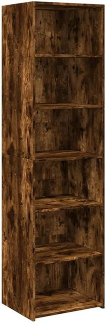 vidaXL Highboard in Sonoma-Eiche, Farbe Braun, B/T/H: 50 x 41 x 185 cm - Bild 1