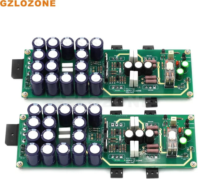 GZLOZONE PA3 Stereo Leistungsverstärker-Kit Single-Ended Class A Amp Board basierend auf PASS A3 mit 30W+30W in Multicolour - Bild 1
