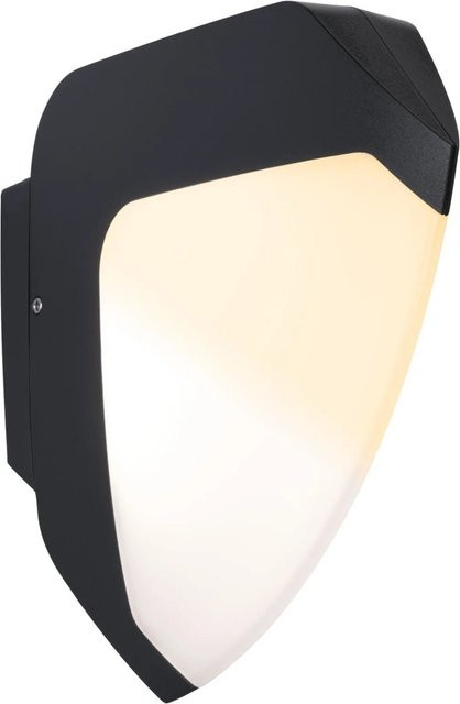 Paulmann Ikosea LED-Outdoor-Wandleuchte in Anthrazit mit Bewegungsmelder und Dämmerungssensor ZigBee 4,4W 230V - Bild 1