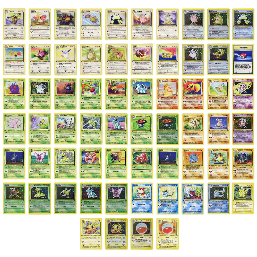 TAKARA TOMY Pokémon PKM-Karten 1. Auflage Classic Jungle, Brettspiele, Set / Bundle, ab 10 Jahren - Bild 4