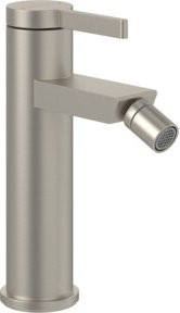Villeroy & Boch Einhebel-Waschtischarmatur Dawn mit Zugstangenablauf in Brushed Nickel Matt - Bild 1