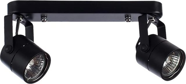 Arte Lamp Deckenstrahler Mizar 2-flammig schwenkbar Schwarz GU10 - Bild 1