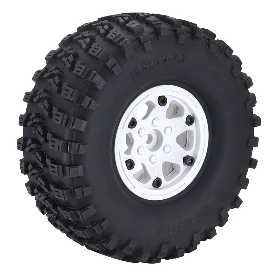 AJRC Gummireifen, 4-teiliges Set, 2,2 abs Radnabe für RC Crawler - Bild 4