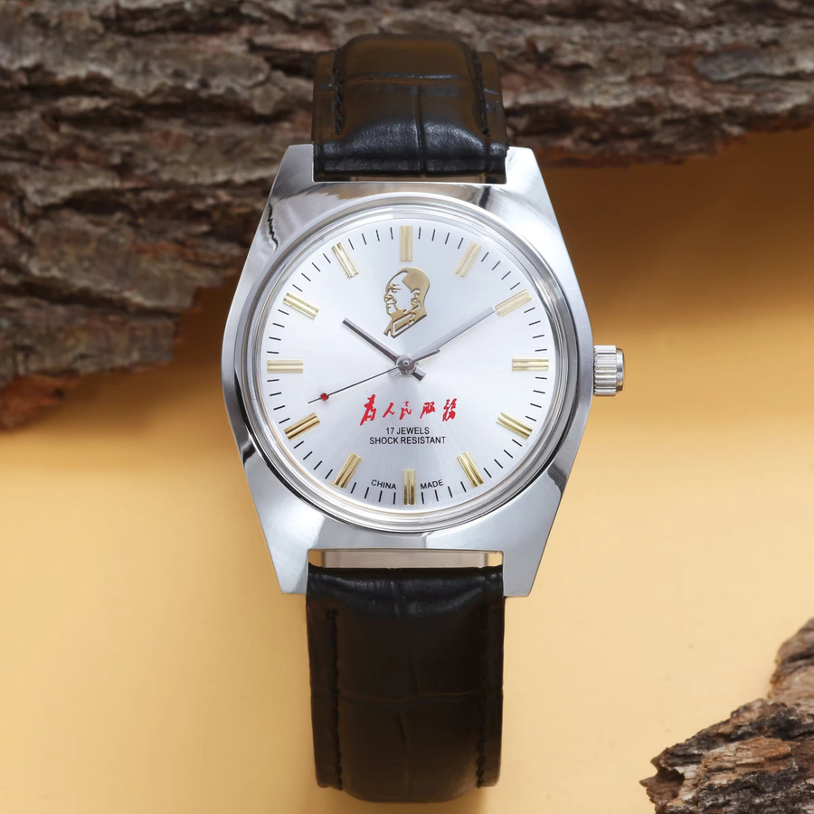 HEIMDALLR Analoguhr, Handaufzug, 36 mm, Leder, Herren - Bild 4