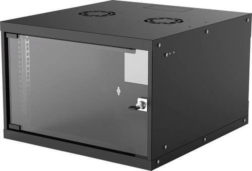 Intellinet Basic Line 19 Zoll Wandgehäuse 6HE Schwarz RAL 9005 B/T/H: 540 x 560 x 353 mm - Bild 1