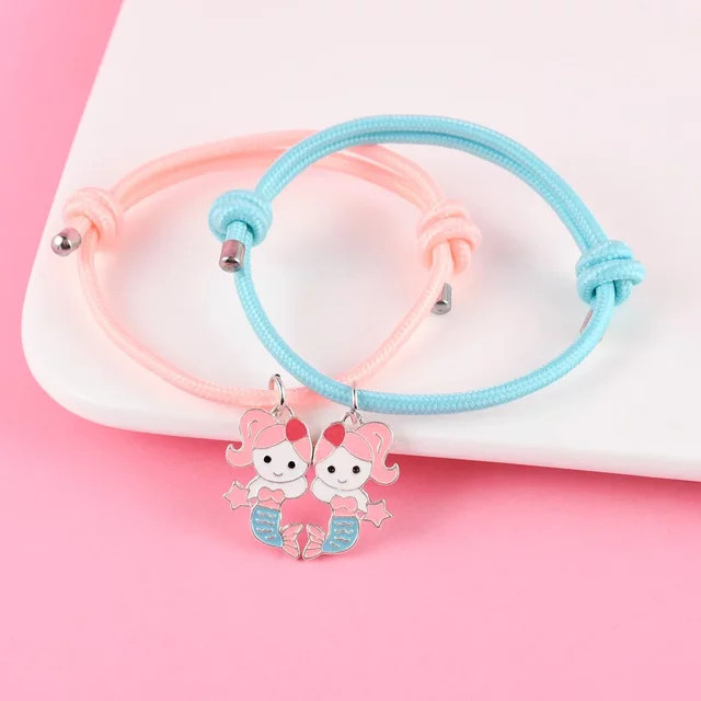 Elviragirl Armband, Meerjungfrau, BFF Freundschaft, Mädchen - Bild 1