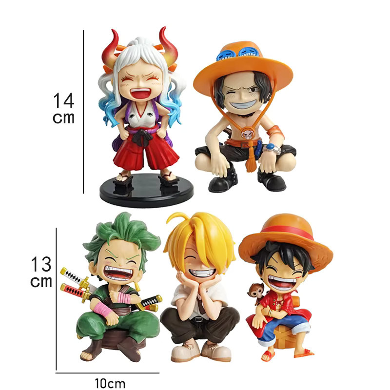 Bandai One Piece Actionfiguren, Luffy, Q-Version, Einzelfigur - Bild 4
