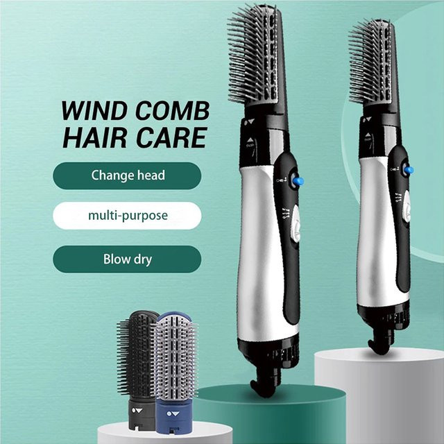 3-in-1 Heißluft-Styling-Tool, Haartrockner, Lockenwickler und Glätter - Bild 1