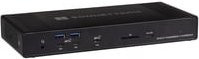 Sonnettech Echo 21 Thunderbolt 5 SuperDock Dockingstation in Schwarz mit HDMI, DisplayPort, USB-A und USB-C - Bild 1