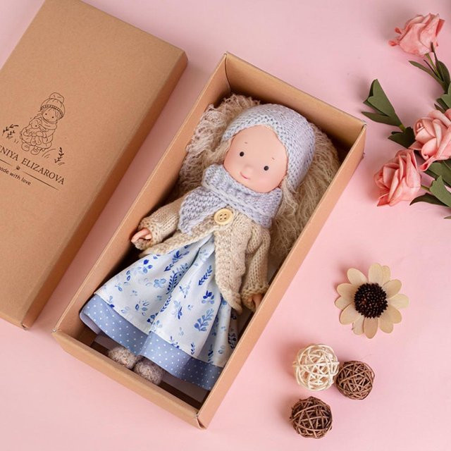 Yiran bag Native Waldorfpuppe Kawaii Plüschtier, ab 3 Jahre - Bild 1