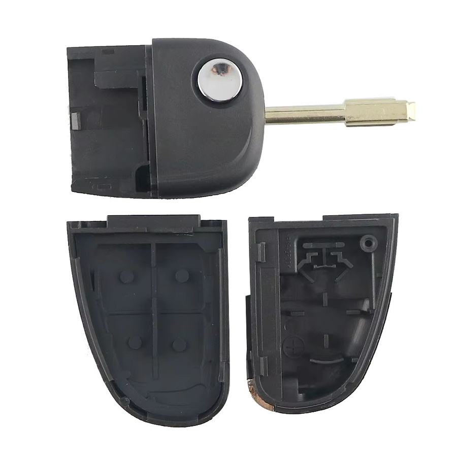 YIQIXIN Auto Schlüssel Shell für Jaguar X-Type S-Type XJ XJR XKR XF XK XJ8 E 1999-2009 Smart Control Schlüssel Abdeckung in Schwarz - Bild 3