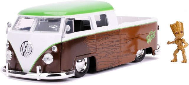 Jada Toys Marvel Groot 1963 Bus Truck, Fahrzeug, 1:24, ab 8 Jahren - Bild 1