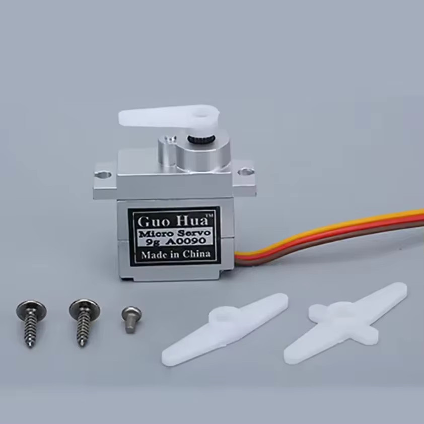 HawkSpeed A0009 Alle Metall Getriebe 9g Micro Servo, Metallgehäuse - Bild 2