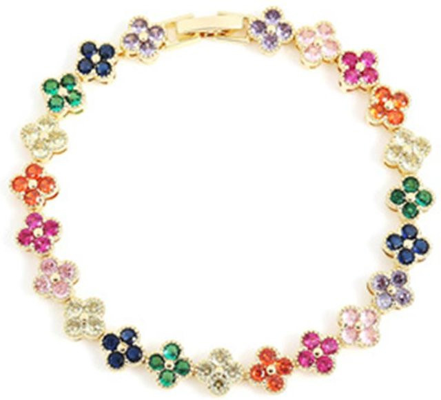 Lucky Star Jewelry Armband Edelstahl, Diamant, Zirkonia, Damen - Bild 1