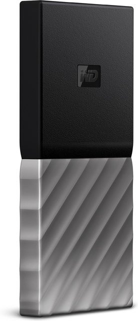 Western Digital My Passport SSD Externe SSD-Festplatte USB-C Silber 256 GB - Bild 1