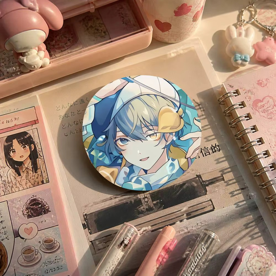 Project Sekai Toya Aoyagi Cosplay Abzeichen Pin, Weißblech Brosche, Metall - Bild 3