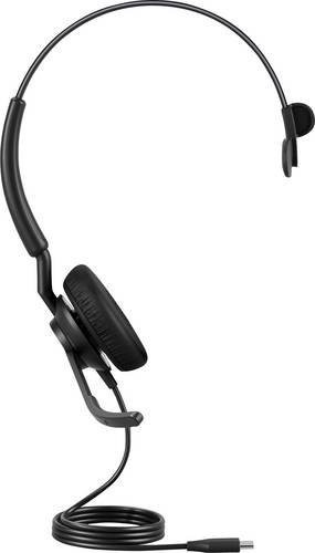 Jabra Engage 50 II On-Ear Headset kabelgebunden Mono Schwarz mit Noise Cancelling und Mikrofon-Rauschunterdrückung - Bild 1