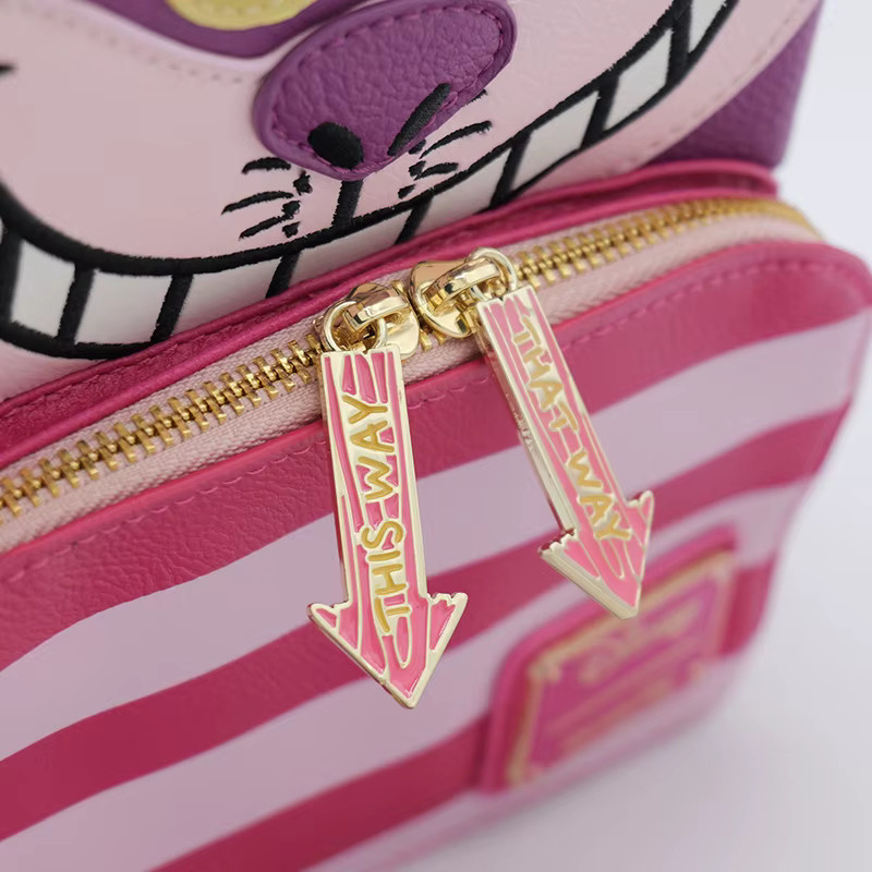 Disney Alice im Wunderland Grinsekatze Cosplay Mini-Rucksack - Bild 2